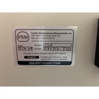 FRONTIER SEMICONDUCTOR FSM 128 Stress Meter